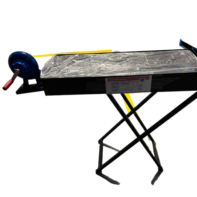 S/S BBQ STOVE+BLOWER-30X80CM【叉脚炉+鼓风机】
