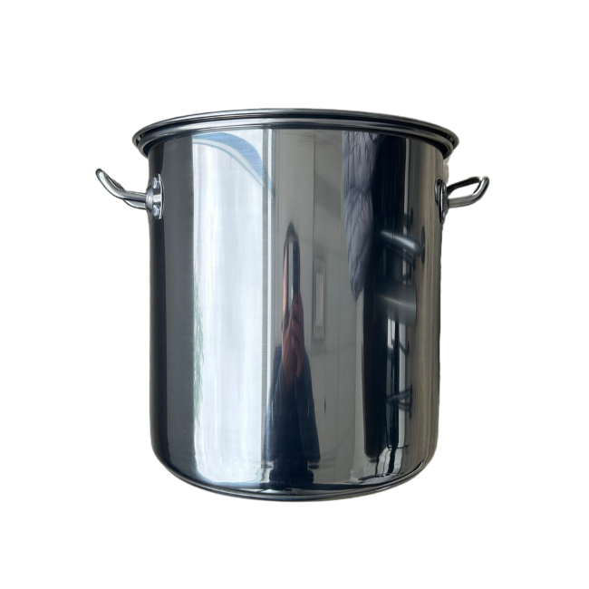 32X30CM  S/S STOCKPOT(25QT)【覆底25QT不锈钢汤桶连盖】